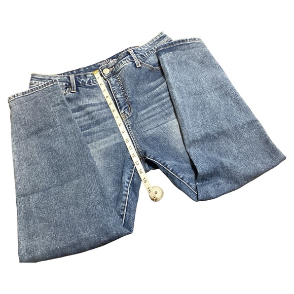 Time and True Women’s High Rise 5 Pockets Distressed Blue Skinny Jeans Size 18 - Picture 5 of 14